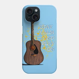 Stay Calm and Play on Phone Case