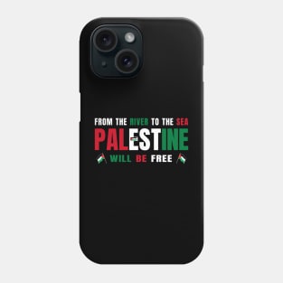 From the River to the Sea Palestine will be Free Phone Case