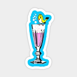 Cocktail Series - Yellow Bird Champagne Cocktail Magnet