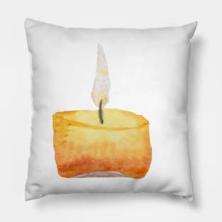 Small zen hope candle Pillow