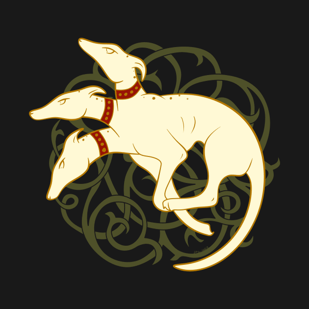 Greyhound Cerberus by faeforge