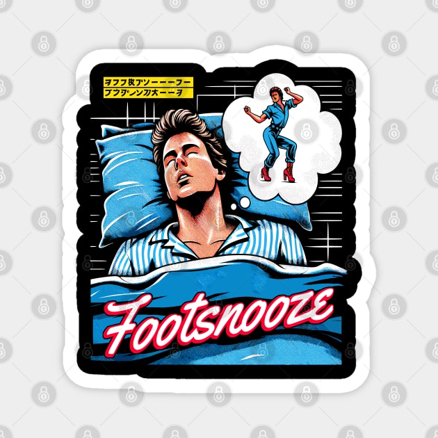 FootSnooze Magnet by Lima's