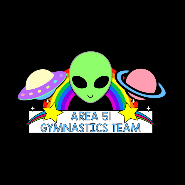 Area 51 GYMNASTICS TEAM by jordynslefteyebrow