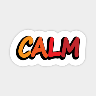 Calm artistic design Magnet