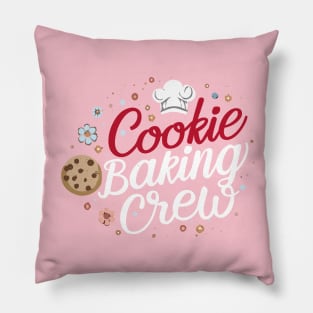 Cookie Baking Crew Funny cookie Pillow