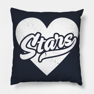 Vintage Stars School Spirit // High School Football Mascot // Go Stars Pillow