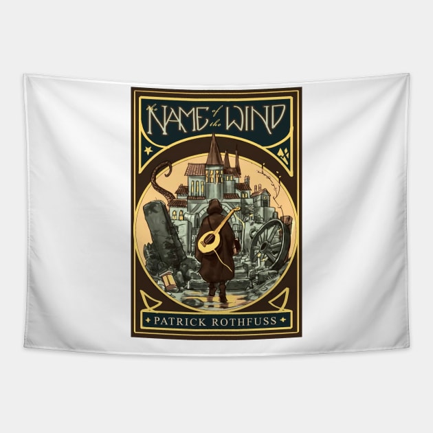 The Name Of The Wind Kvothe Art Tapestry by chaxue