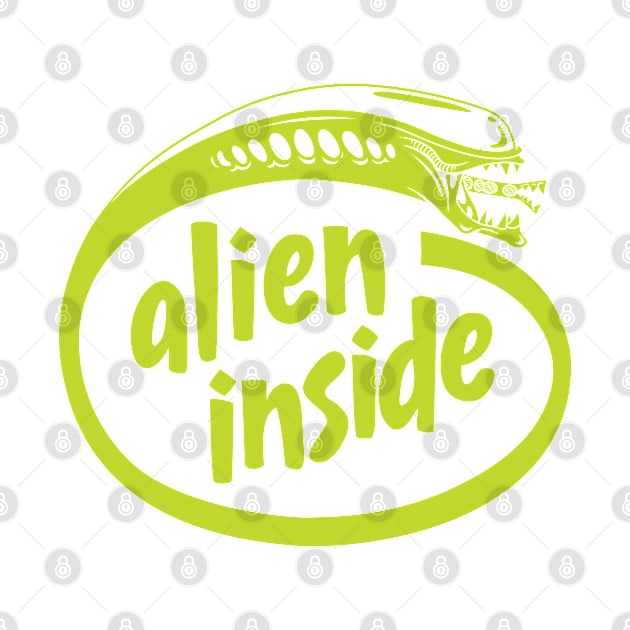 ALIEN Inside by Chewbaccadoll