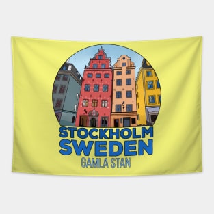 Gamla Stan Stockholm Sweden Tapestry