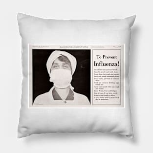 Influenza prevention, 1918 pandemic (C017/9447) Pillow