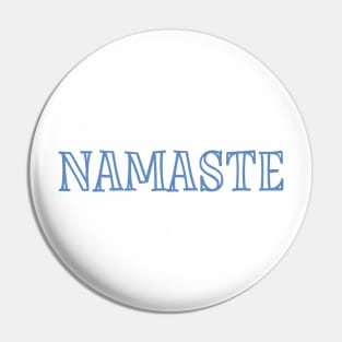 Namaste Yoga Pin