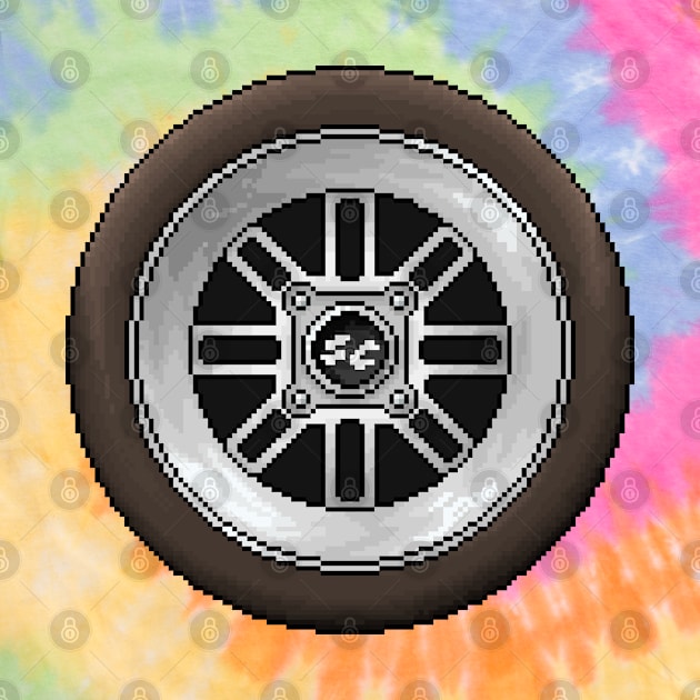 Pixelart Wheels by retsbor10@comcast.net