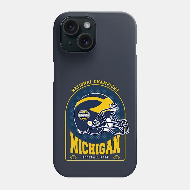 Michigan National Champions Phone Case by ActiveNerd