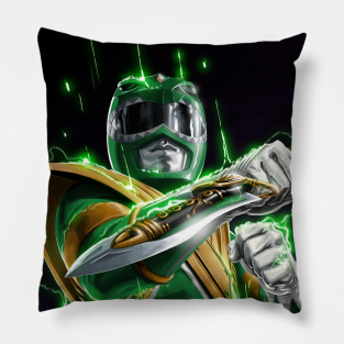 green ranger throw pillows