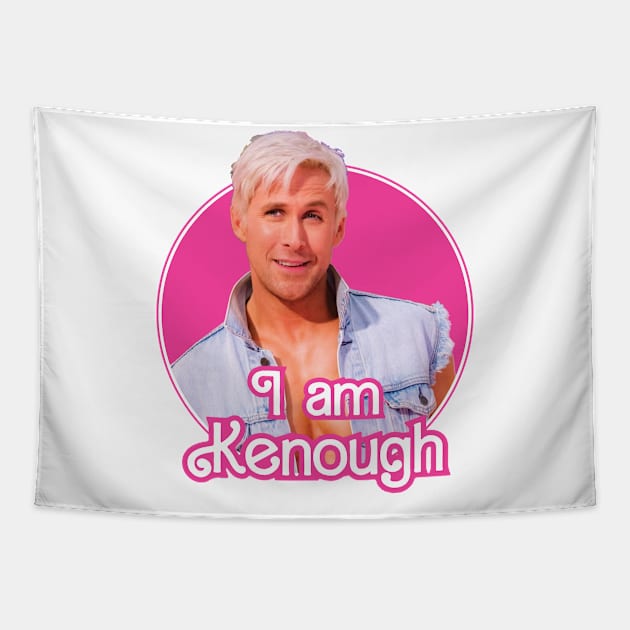 I AM KENOUGH Tapestry by KuclukDesign