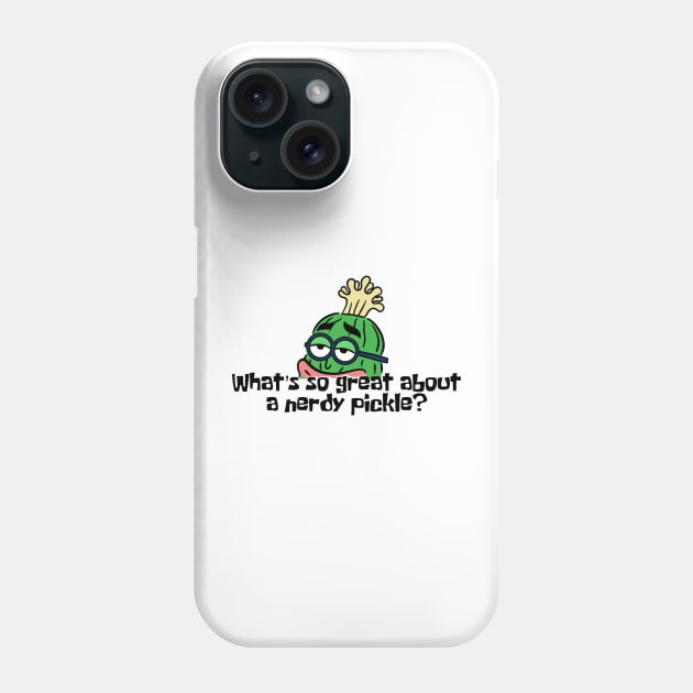 Kevin Cucumber Phone Case by Meg-Hoyt