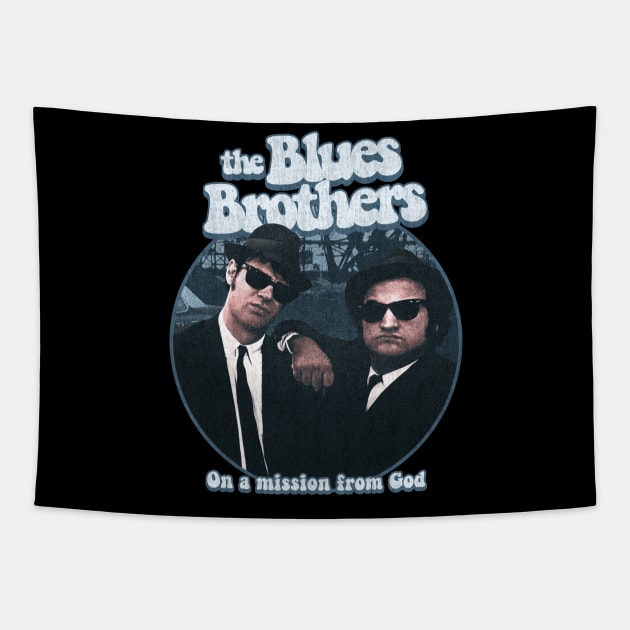 The Blues Brothers Tapestry by StayTruePonyboy