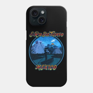 Distressed El Rio Del Tiempo Mexico Pavilion Gran Fiesta Tour Phone Case