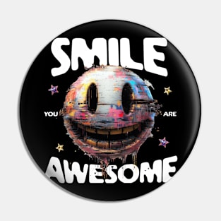 Just Smile Pin