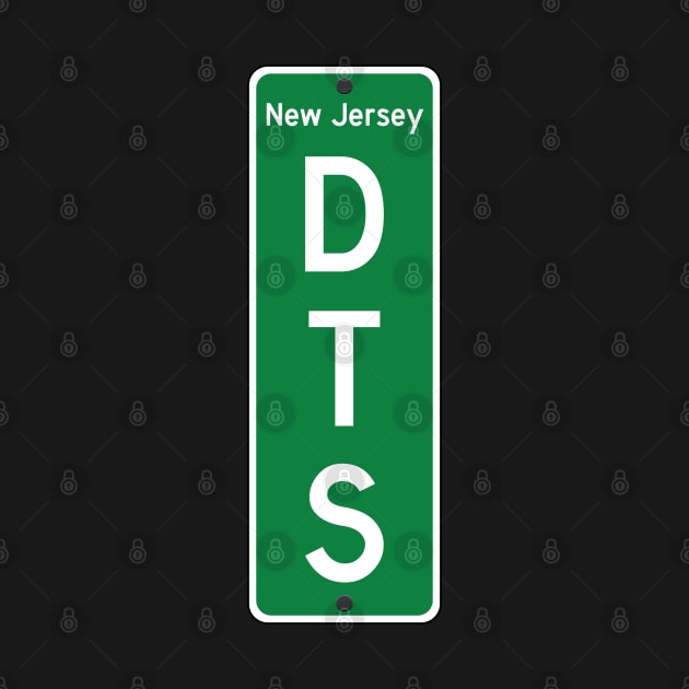 DTS Mile Marker - Down The Shore by WalkDesigns