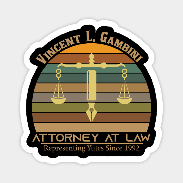 Vincent Gambini Law Offices Magnet by themodestworm