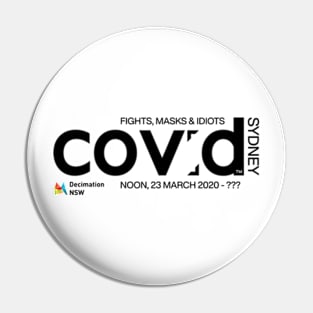 COVID Sydney Pin