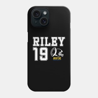 Riley White Phone Case