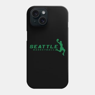 Retro Seattle Basketball Club Phone Case