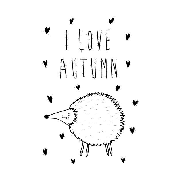 I love autumn by coclodesign