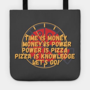Pizza is Power Tote