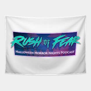 Rush of Fear logo 5 Tapestry