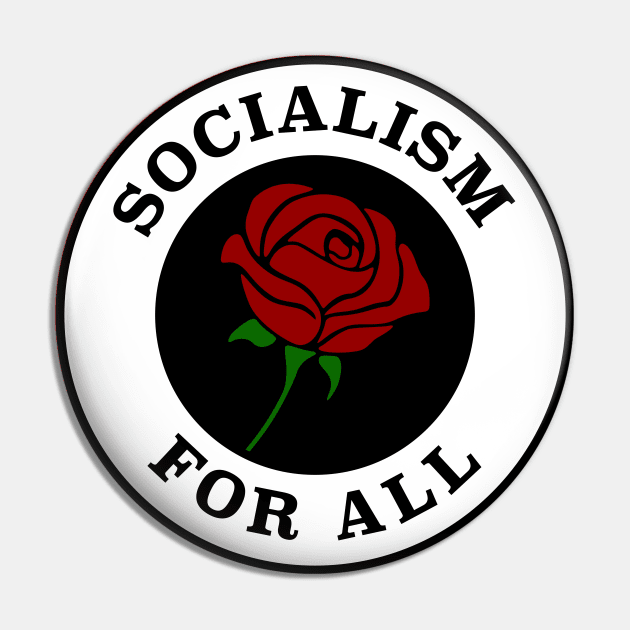 Socialism For All Pin by Football from the Left