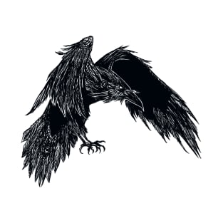 Sketchy Raven T-Shirt