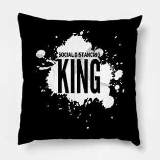 Social Distancing King Pillow