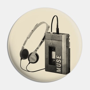 Walkman Muse Pin