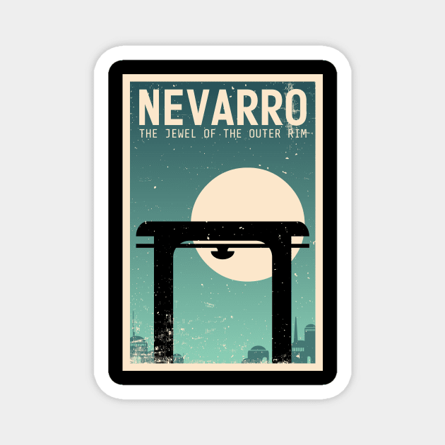 Visit Nevarro! Magnet by SawBear