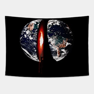 Earth Split Tapestry