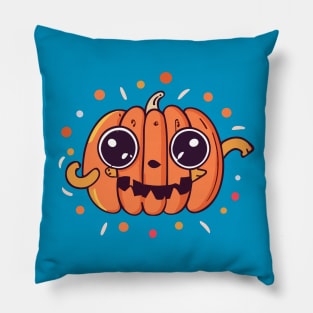 Running Pumpkin Pillow