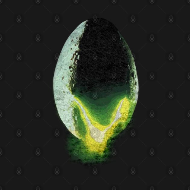 Egg Alien Cocoon by lindyss