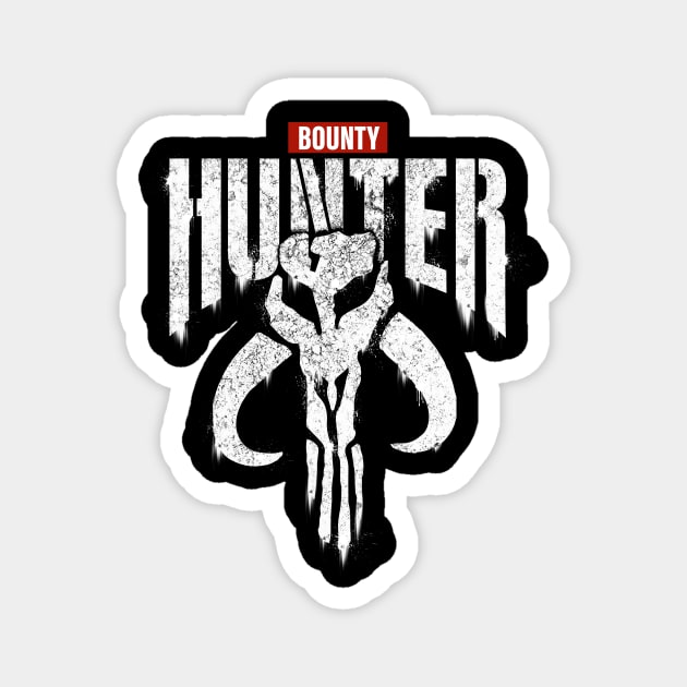 BOUNTY HUNTER #LOGO Magnet by Galactee 99