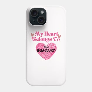 valentine's day 2023 , best gift for your love , couple , wife husband , boyfriend, girlfriend heart, love ,pink , read Phone Case