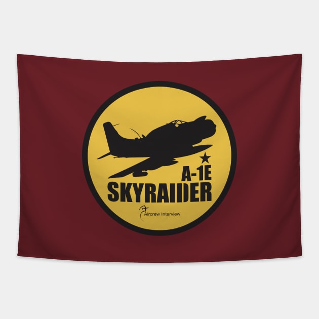 A-1 Skyraider Tapestry by Aircrew Interview