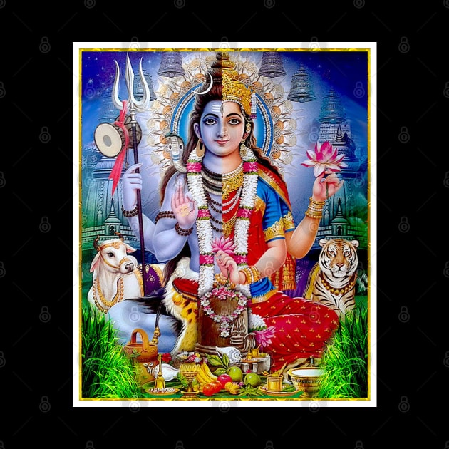 Hindu Goddess ArdhanarIshvara Print by posterbobs