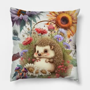 Hedgehog Heaven Pillow