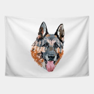 Otto the German Shepherd Tapestry