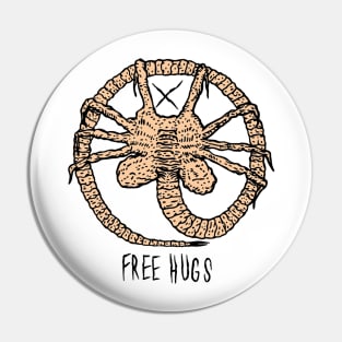 Alien free hugs Pin