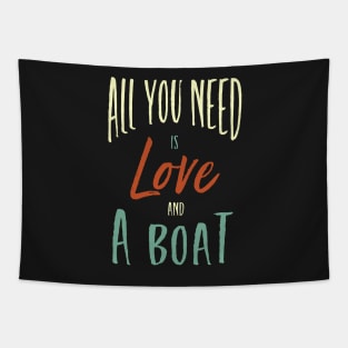 Funny Boating Phrase for Boater Tapestry