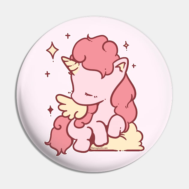 Soft Unicorn (Berry Pink) Pin by Konayachi