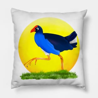 Pukeko Pillow