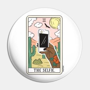 SELFIE READING (DARK) Pin